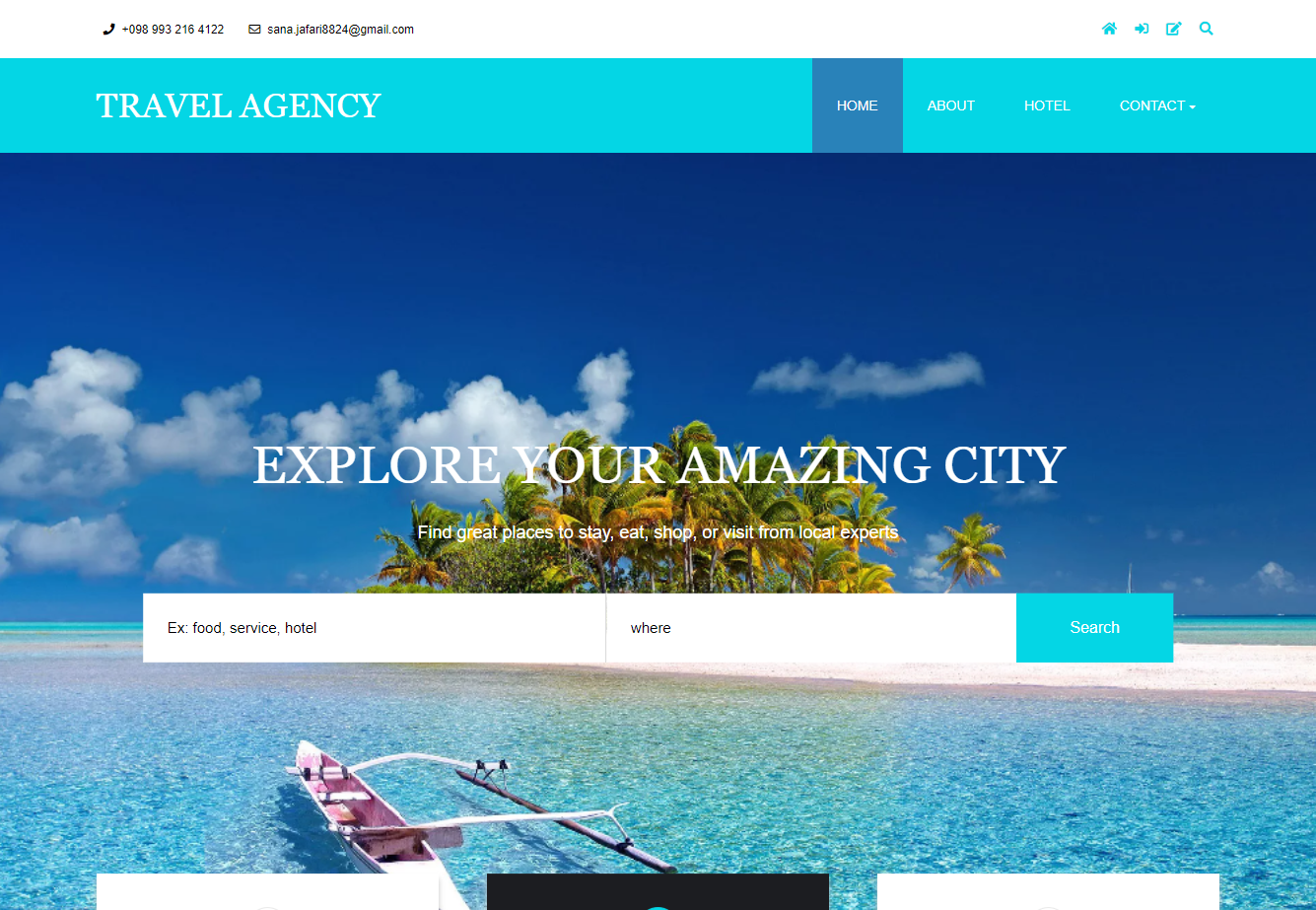 Travel Agency Project